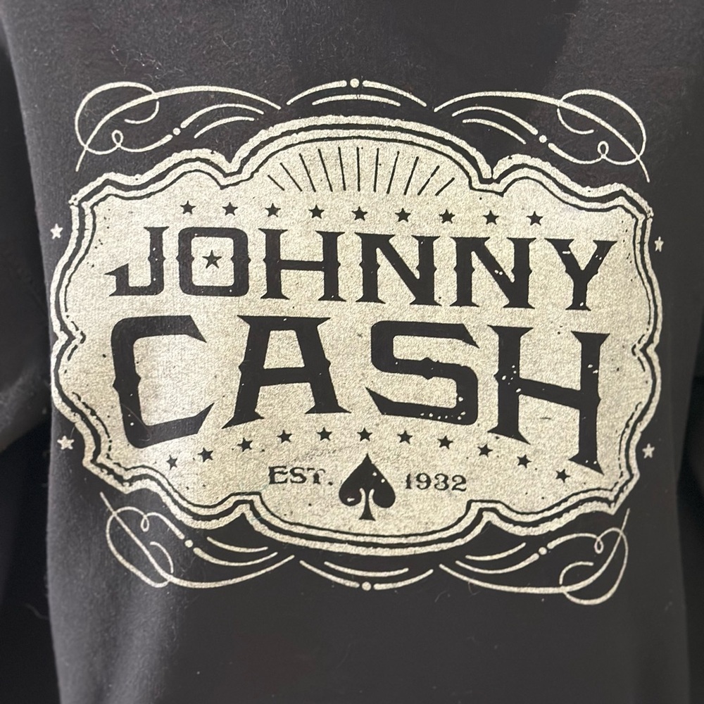 Johnny Cash Hoodie Ladies XL Good Condition - Picture 3 of 6